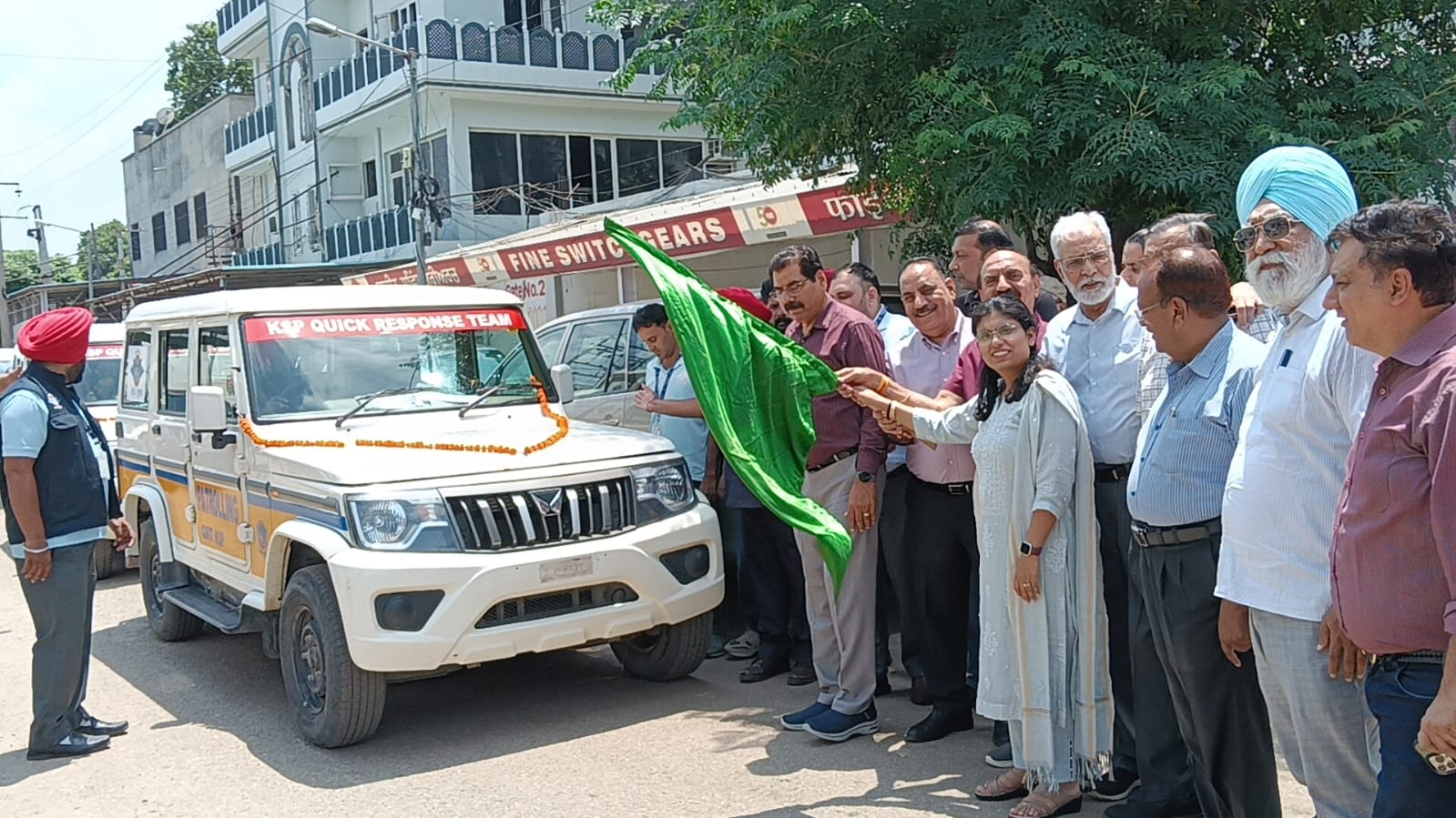 Laghu Udyog Bharati handed over the responsibility of security of industrial units of Phagwara to KSP Patrolling Company.